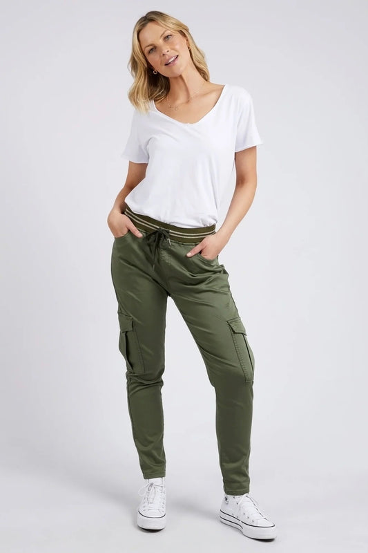 Margo Cargo Jogger - Four Leaf Clover