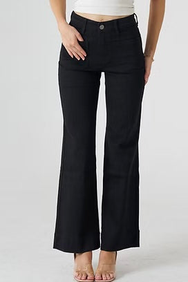 Beccy Stretch Straight Jean - Black