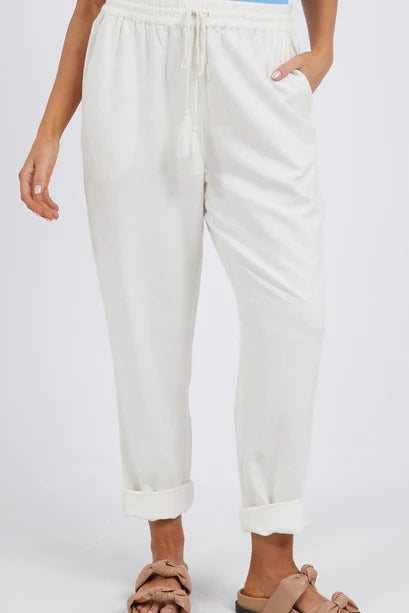 Clem Relaxed Pant - Toasted Coconut
