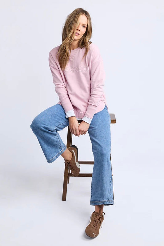 Simplified Crew- Blossom Pink