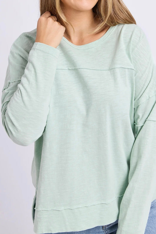 Jayne Throw On- Subdued mint