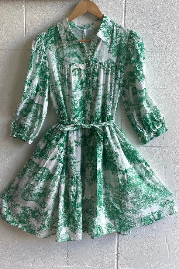 Forest dress- Green