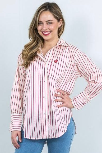 Red Stripe Shirt