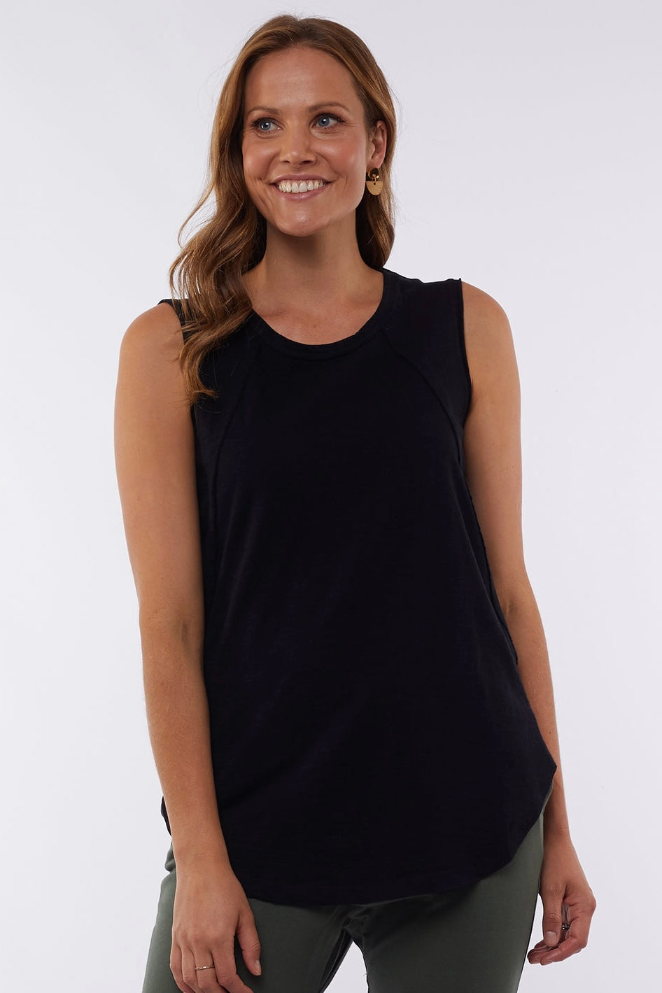 Mackenzie Tank- Black