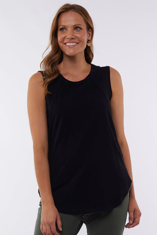 Mackenzie Tank- Black