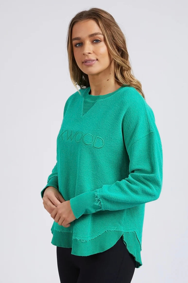 Cosy Simplified Crew- Green