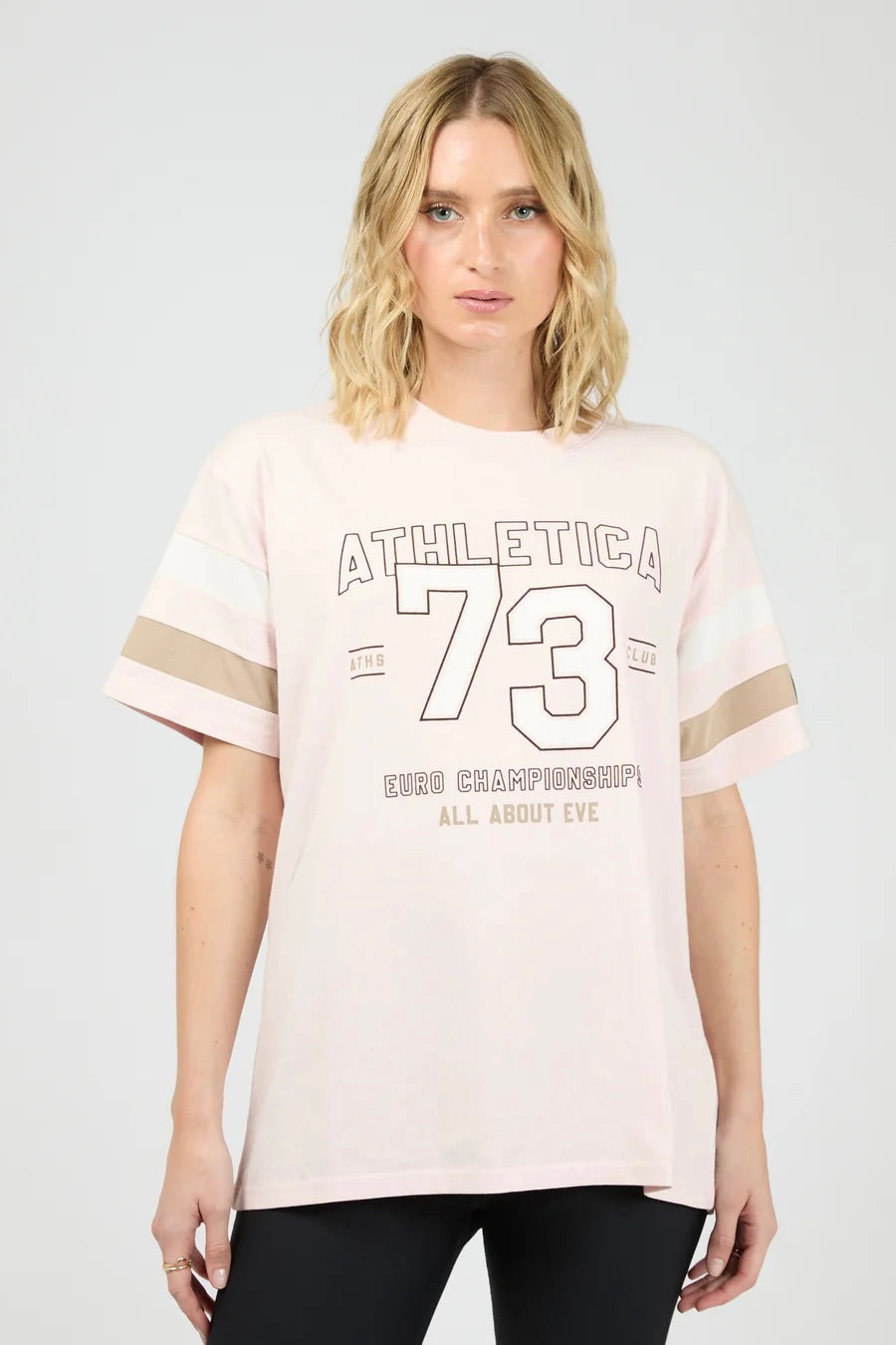 Athletica Relaxed Tee- Lilac