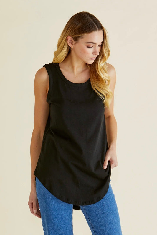 Keira Tank- Black