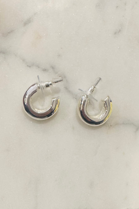 Marley Hoop- Silver