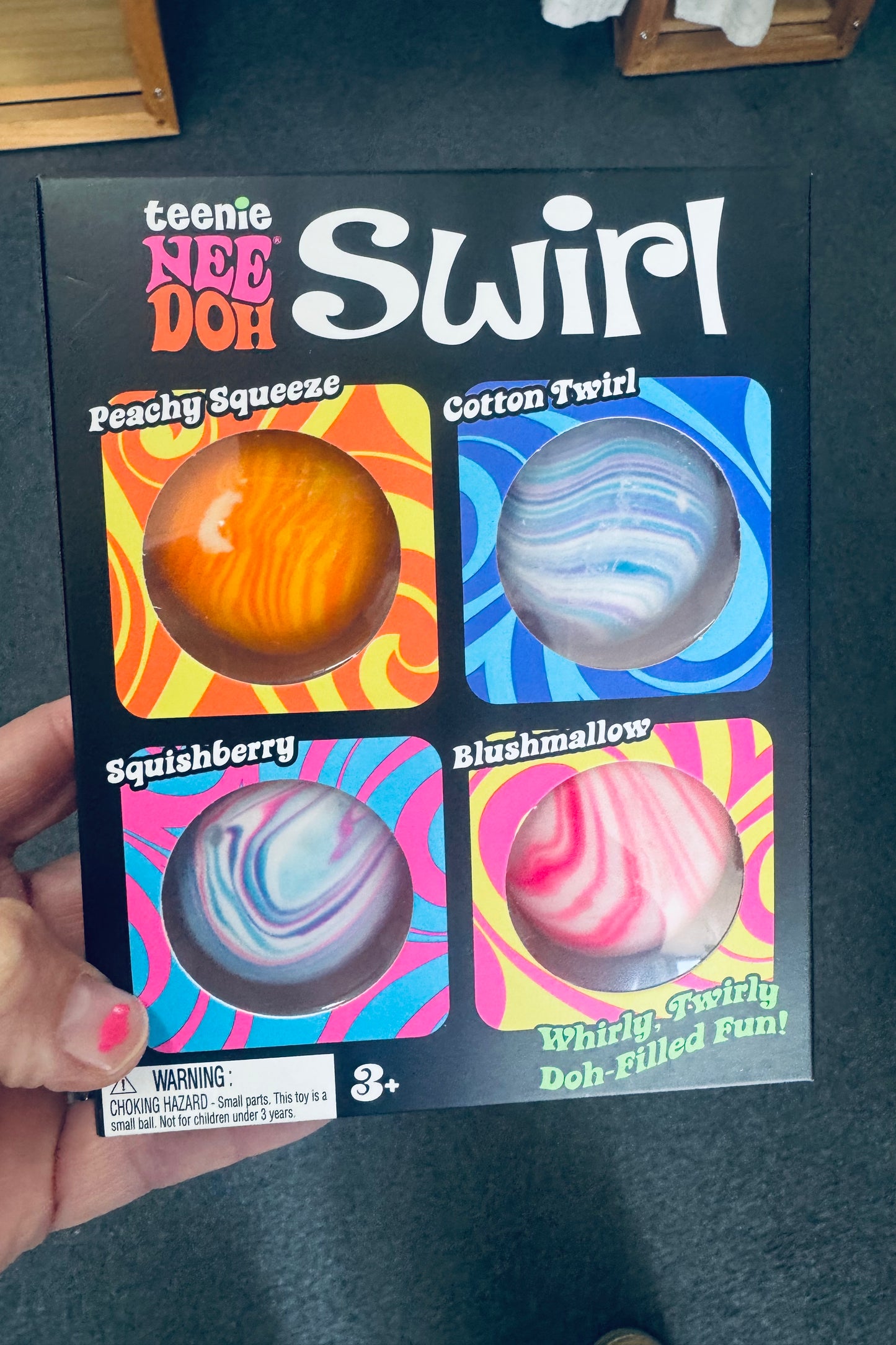 Nee Doh - Teenie Swirl Pack x4