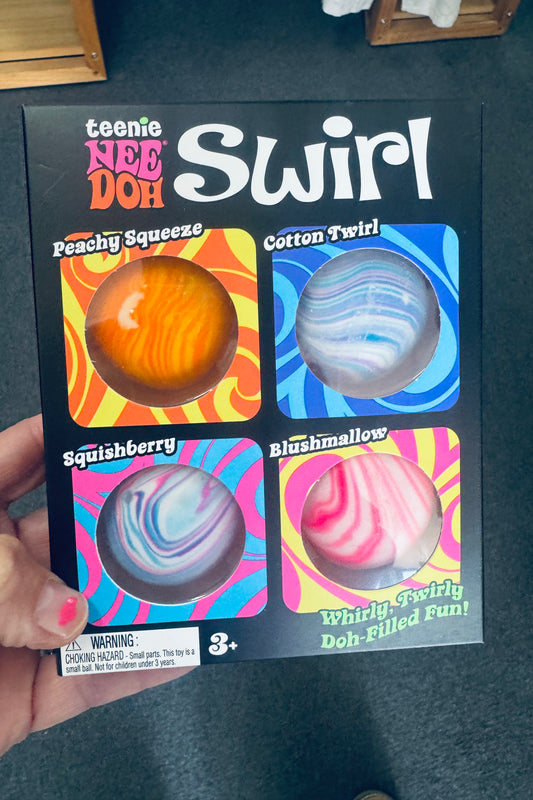 Nee Doh - Teenie Swirl Pack x4