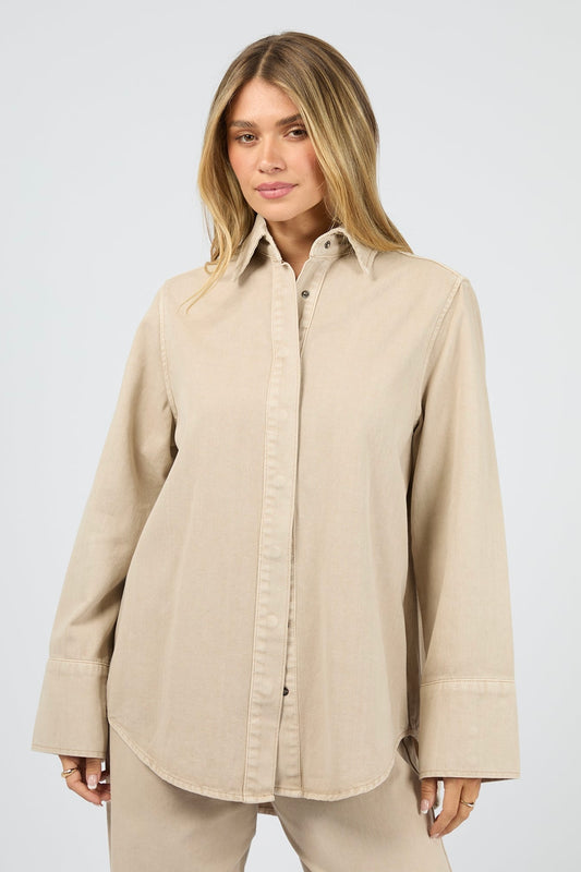Percy Shirt- Beige