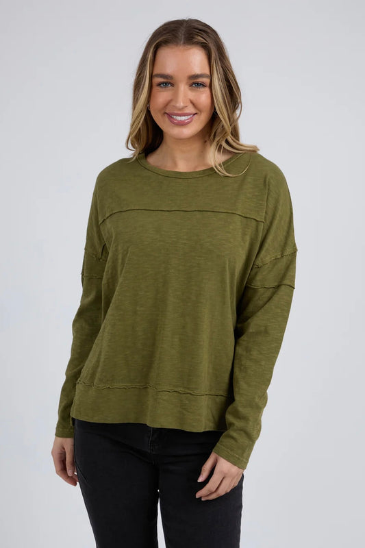 Jayne Throw On- Olive