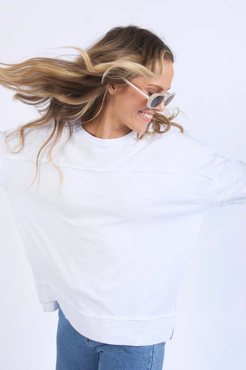 Jayne Throw On- White