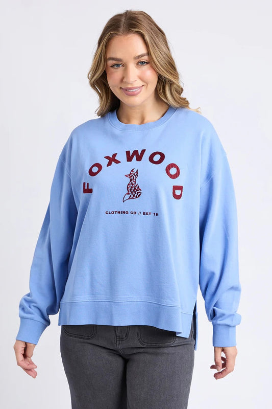 Effortless Crew- Azurine Blue