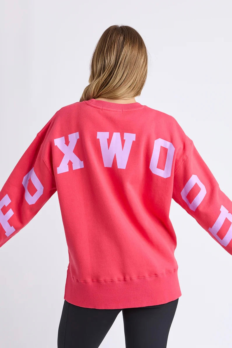 Interval Crew- Raspberry/Neon Lilac