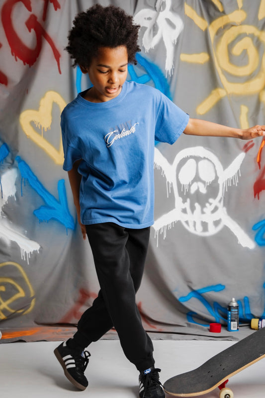 St Goliath Boys Legacy Tee- Blue