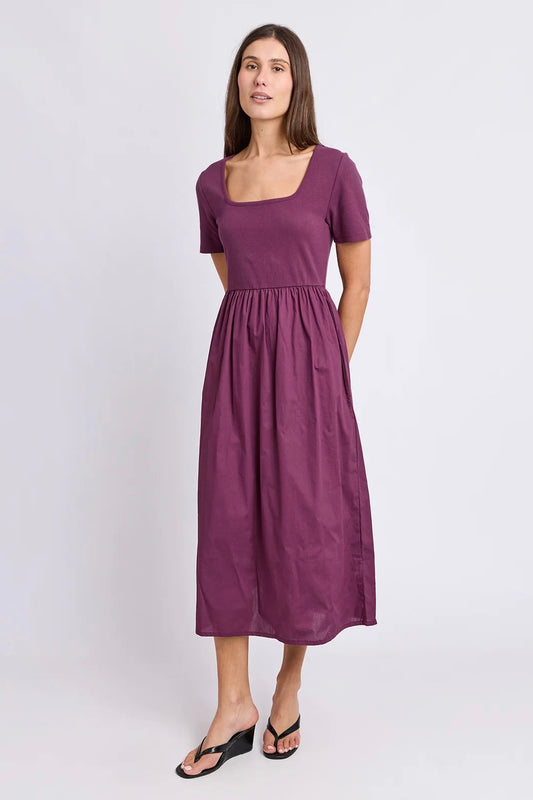 Ella Dress- Plum