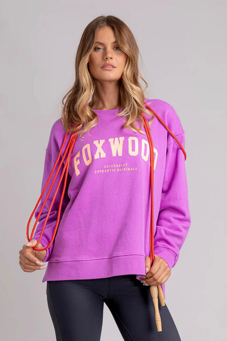 Interval Crew- Purple/Orange