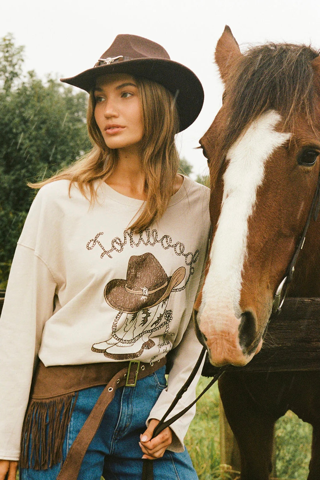 Bandit Boots Long Sleeve- Oat