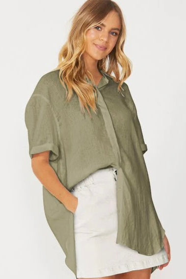Eadie Shirt - Khaki