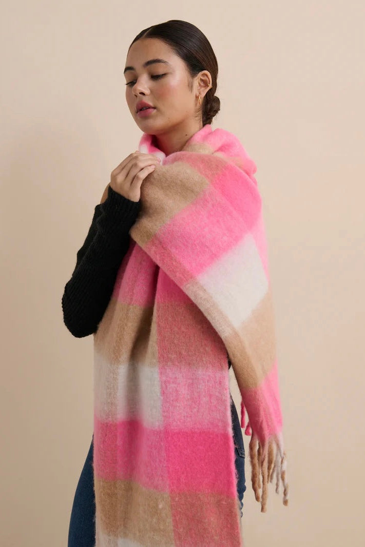 Pink Whisper Scarf