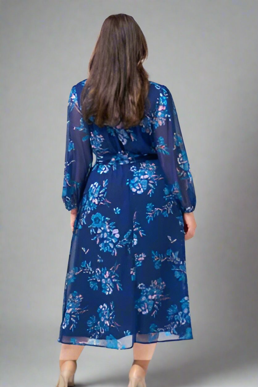 Brandy Dress- Navy