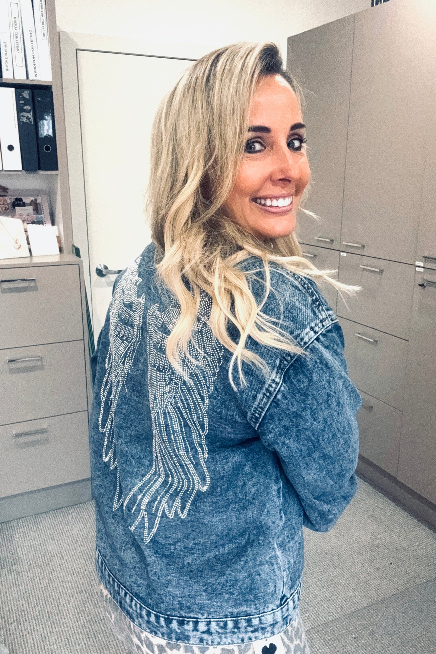 Denim Jacket - Wings