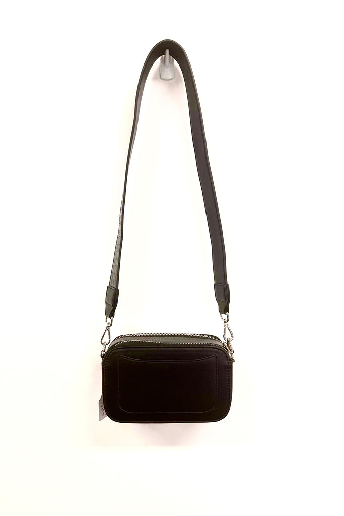Double Zip Bag- Black