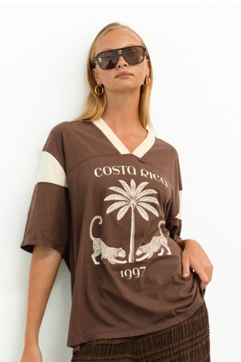 Costa Rica Tee- Choc