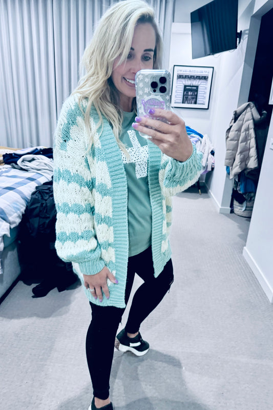 Sweet Lily Cardi - Sage