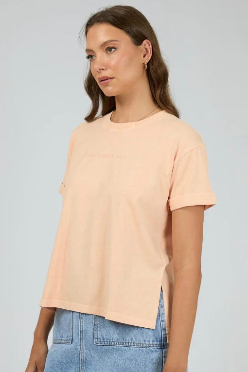 Washed Tee - Orange