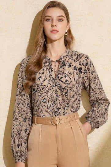 Hailey Shirt - Paisley
