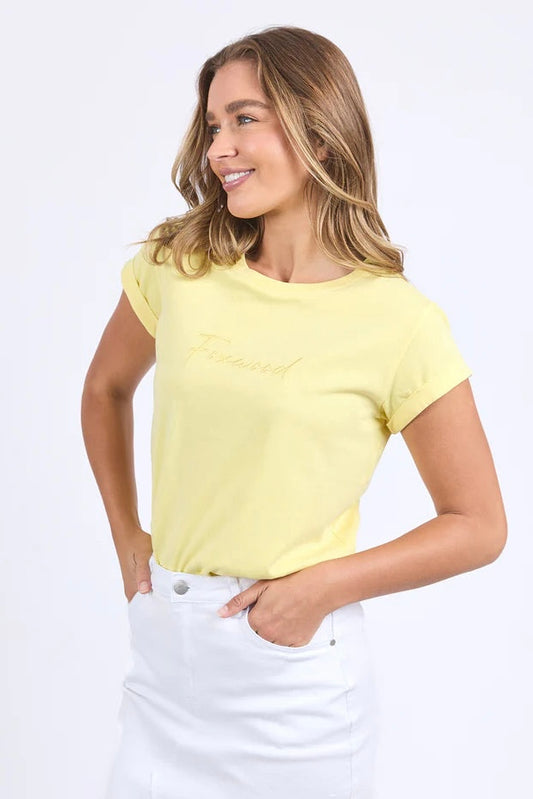 Signature Tee - Lemon