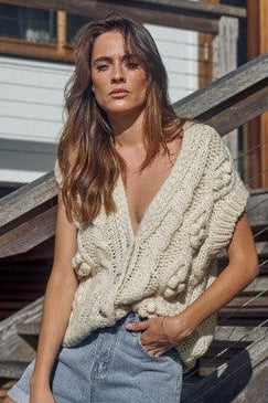 Georgia Vest - Natural