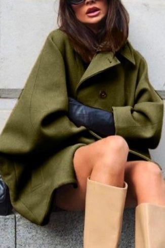 Batwing Blazer- Khaki