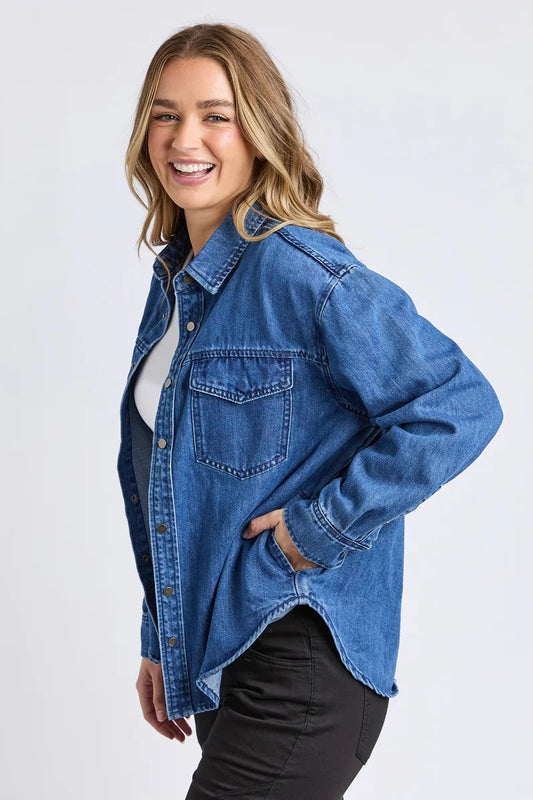 Daisy Overshirt - Vintage Wash