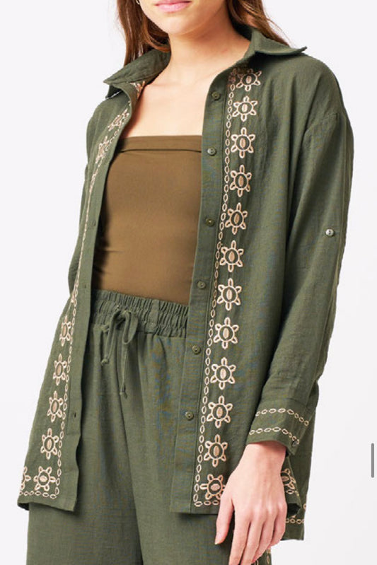 Khaki Sun Shirt