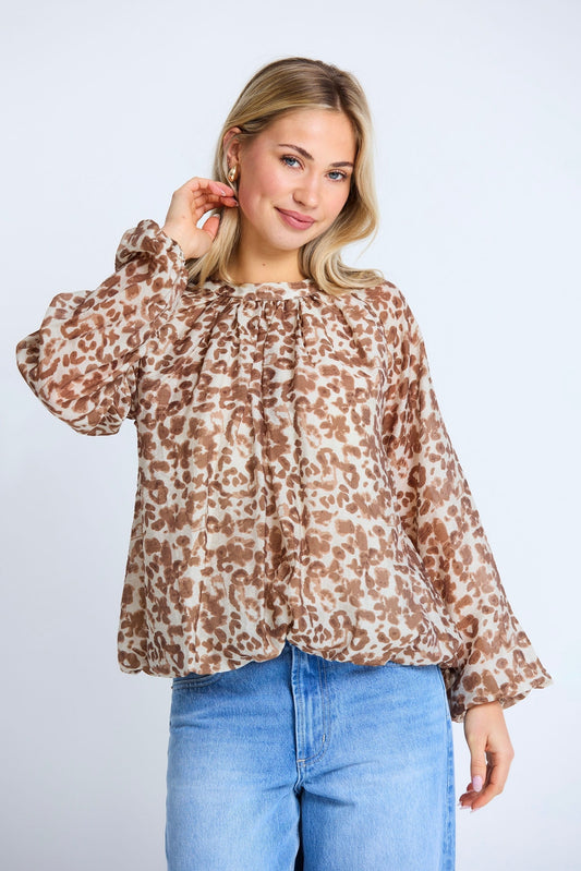 Pippa Blouse - Classic Cat
