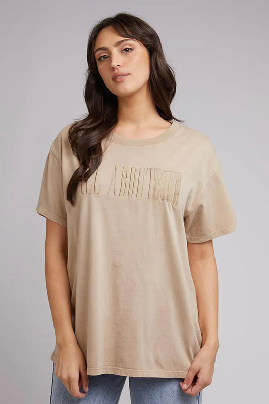 Heritage Tee- Oat
