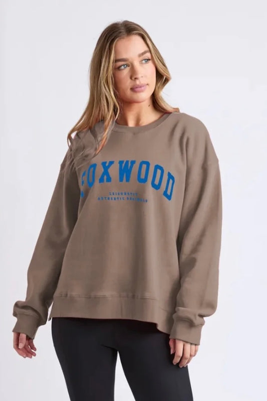 Interval Crew- Brown With Blue