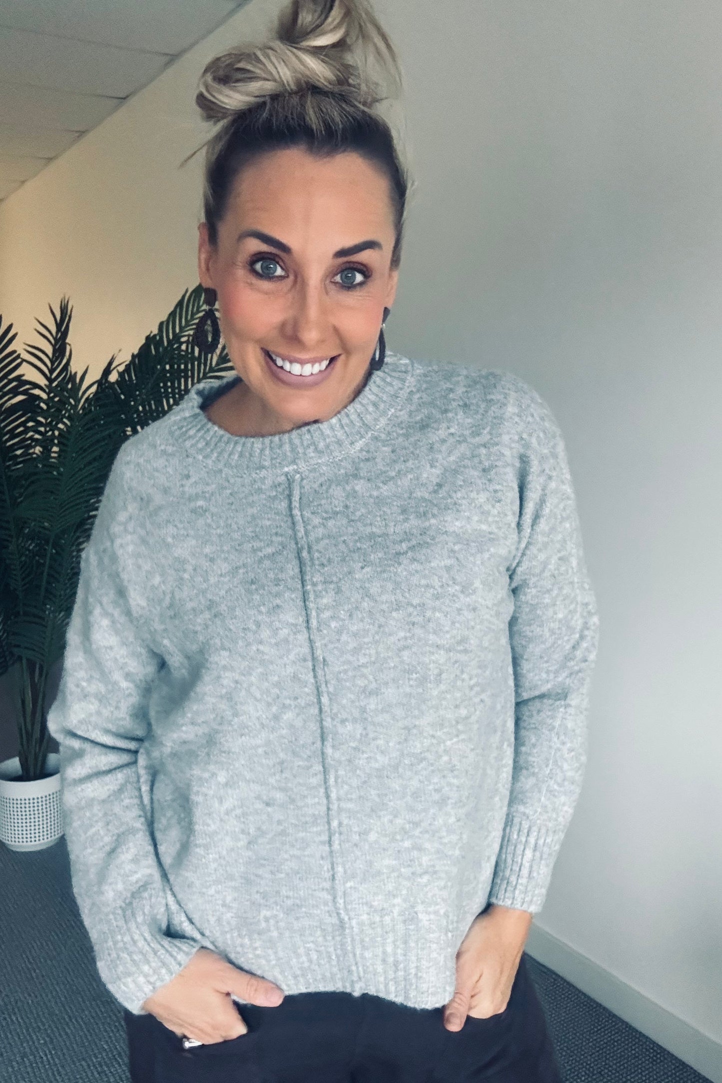 Charlotte Knit- Greymarle