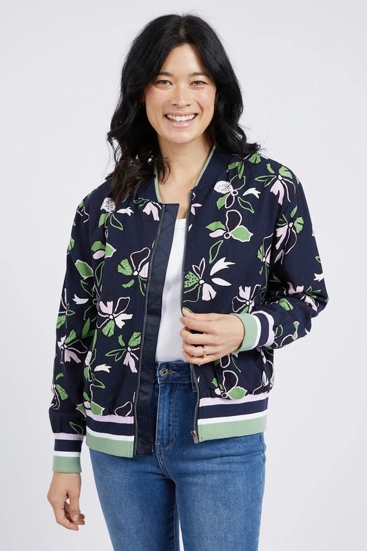 Idyll Floral Bomber Jacket