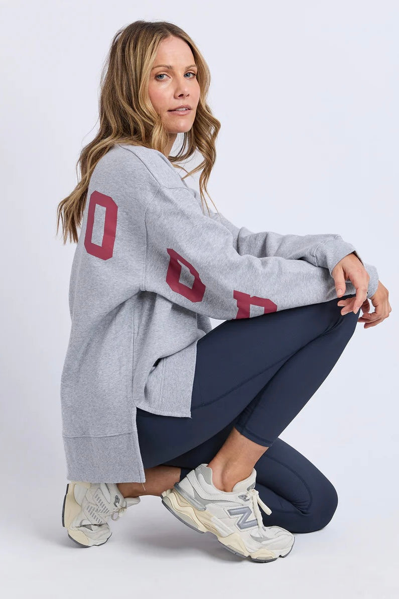 Interval Crew- Grey Marle