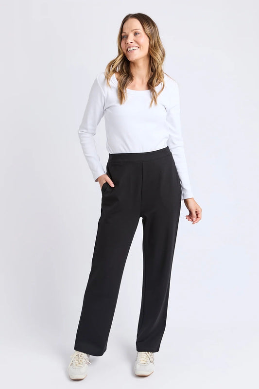 Lana Ponte Pant - Black