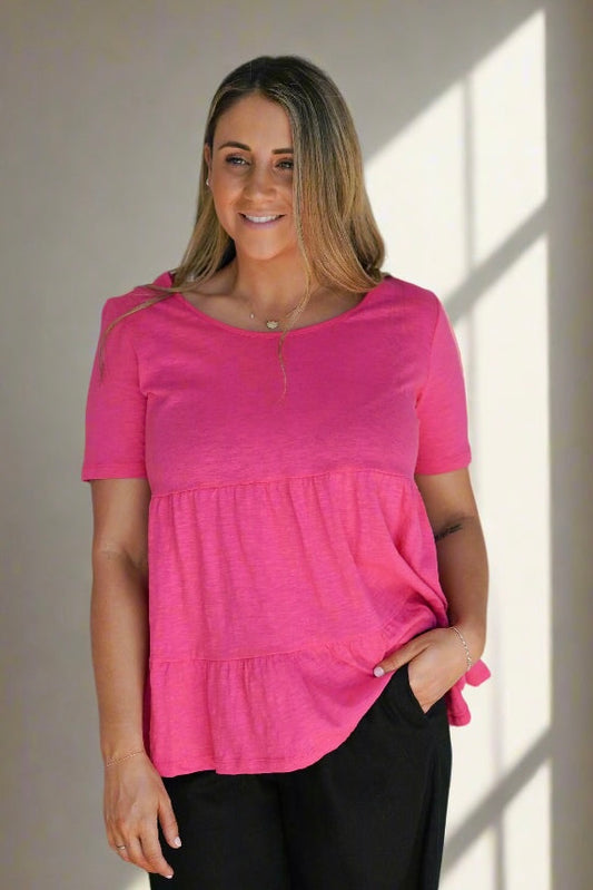 Sofia Top - Fuchsia