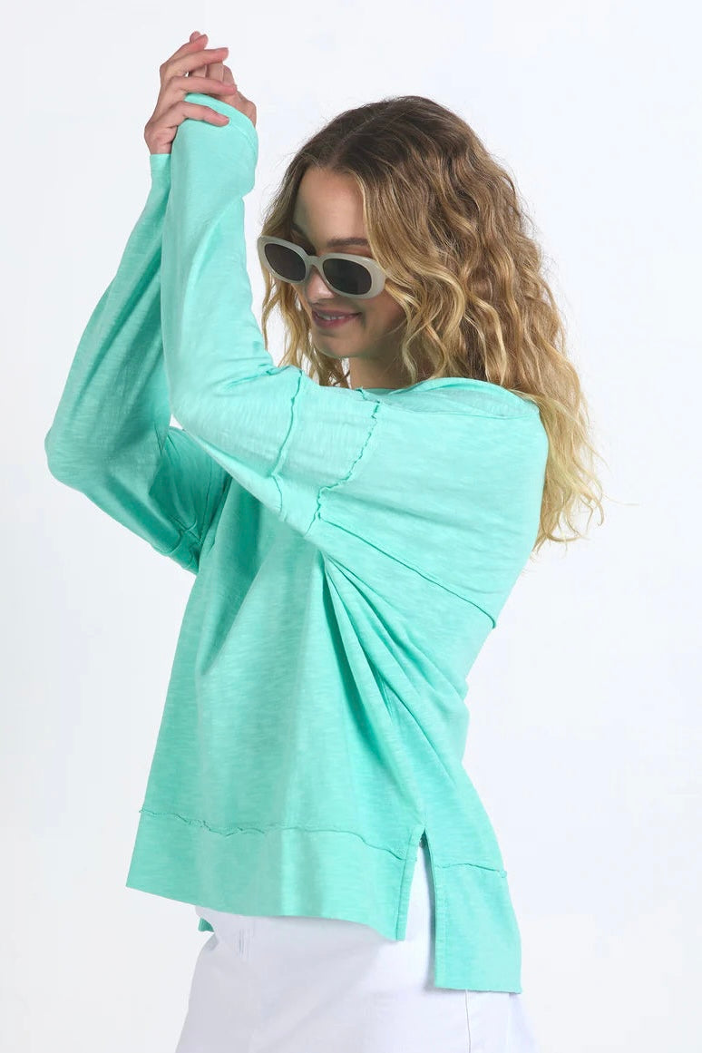 Jayne Throw On- Neon Mint