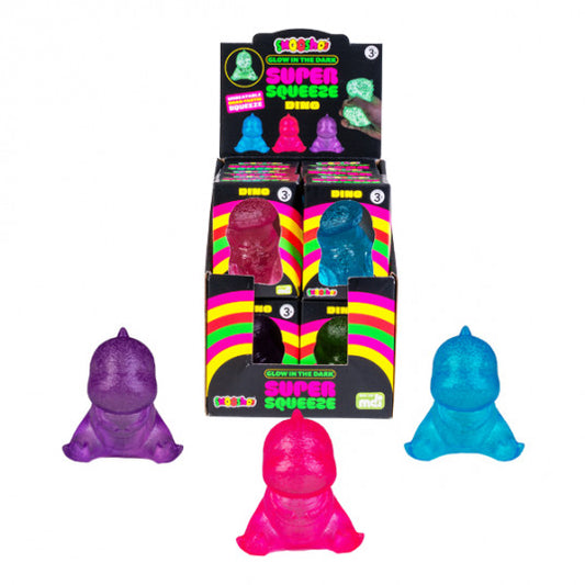 Smoosho's Super Glow In The Dark Squeeze- Dino