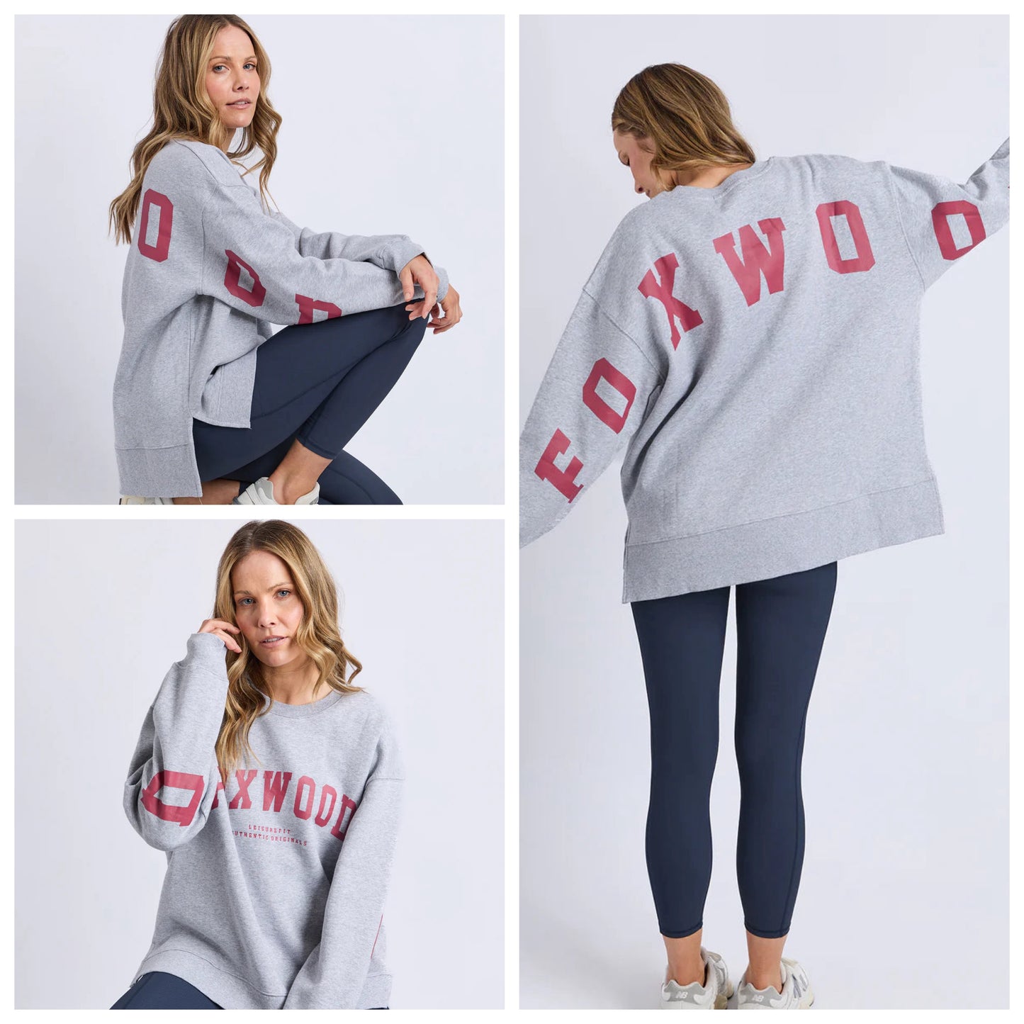 Interval Crew- Grey Marle