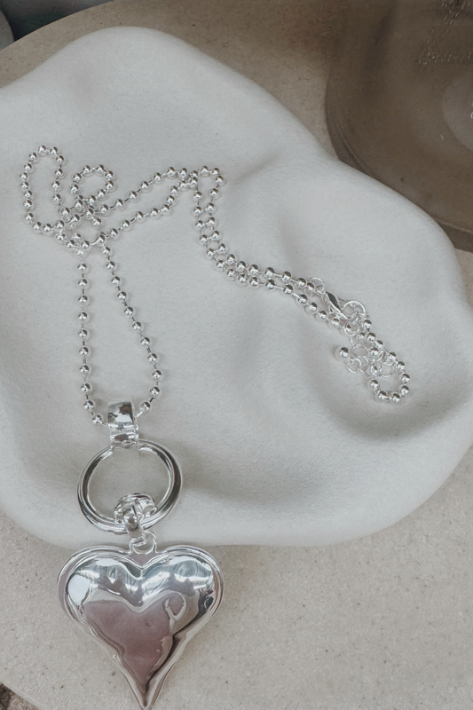 Paris Heart Necklave
